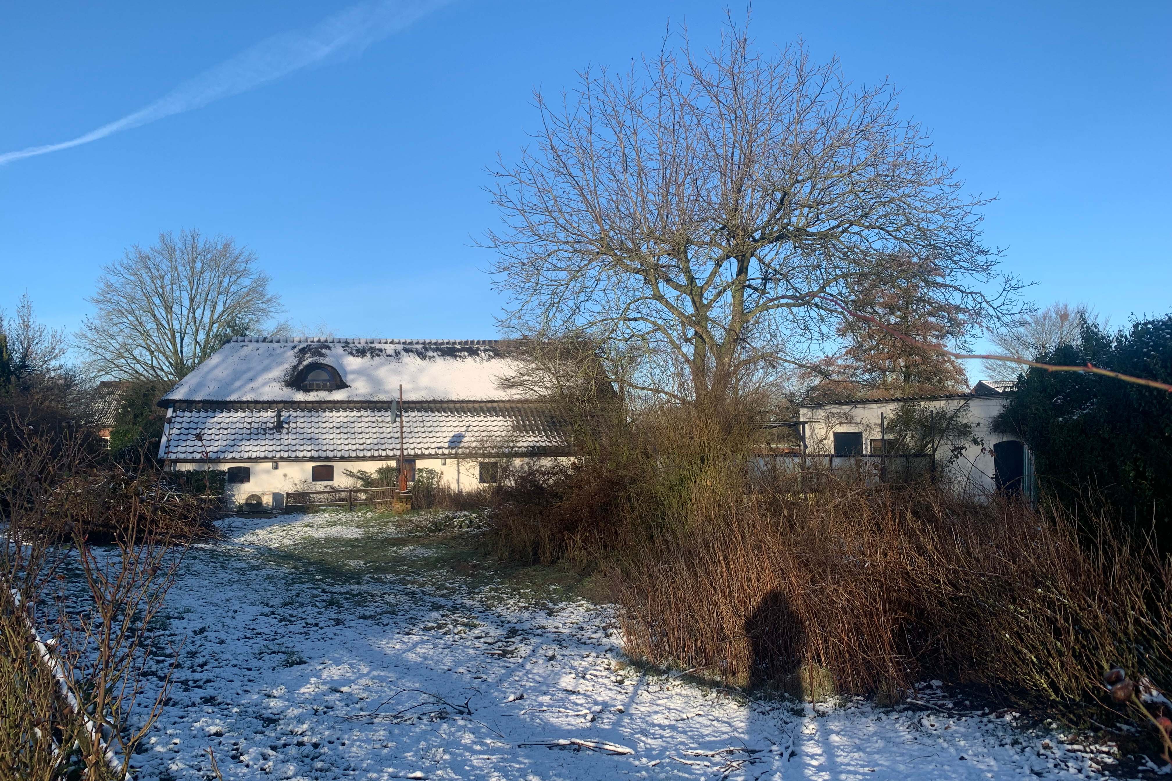 boerderij in de herfst